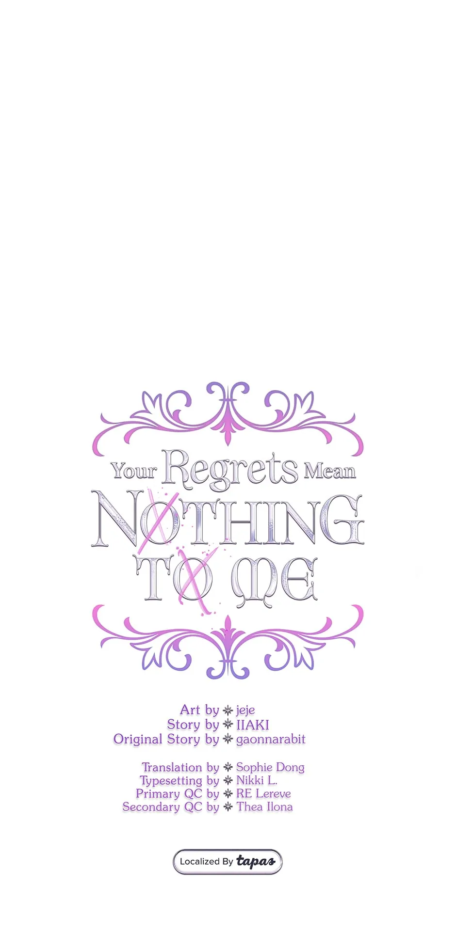 I Won't Accept Your Regrets Chapter 105 10